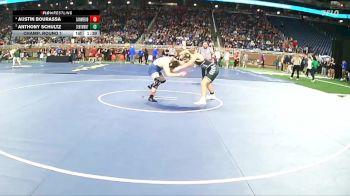 D3-175 lbs Champ. Round 1 - Anthony Schultz, Central Montcalm vs Austin Bourassa, Meridian Early College HS