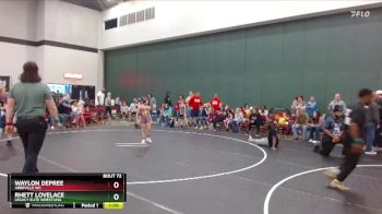 67 lbs Round 4 - Rhett Lovelace, Legacy Elite Wrestling vs Waylon Depree, Abbeville WC