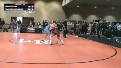 150 lbs Champ. Rd Of 32 - David Futeran, Savage vs Gabriel Salsamendi, South Side Wrestling Club