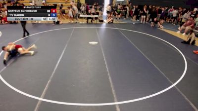 88 lbs 3rd Place Match - Grayson Schroeder, MN vs Ty Martin, IA