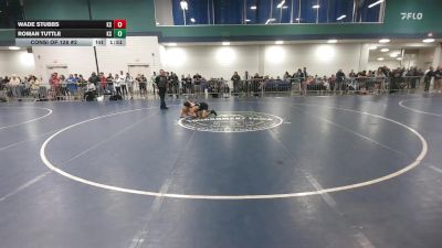 120 lbs Consi Of 128 #2 - Wade Stubbs, KS vs Roman Tuttle, KS