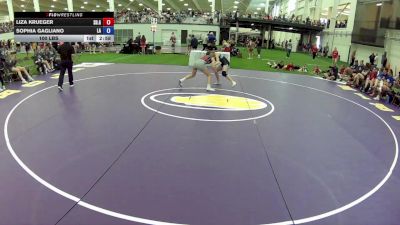 105 lbs Liza Krueger, South Dakota Gold vs Sophia Gagliano, Louisiana