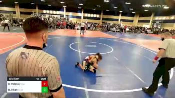 50 lbs Round Of 16 - Gavin Valesky, Swamp Monsters vs Nolan Khan, Bear Cave