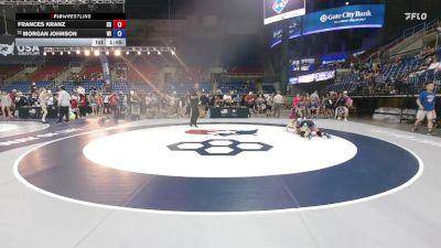 120 lbs Cons. Rd Of 32 - Frances Kranz, SD vs Morgan Johnson, WI