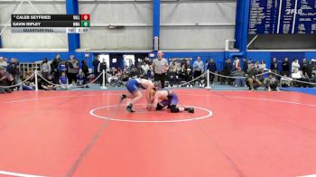 149 lbs Quarterfinal - Gavin Ripley, Maine Maritime vs Caleb Seyfried, Williams College