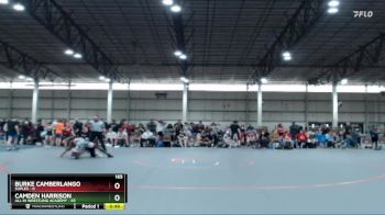 165 lbs Round 2 (4 Team) - Camden Harrison, All IN Wrestling Academy vs Burke Camberlango, Suples