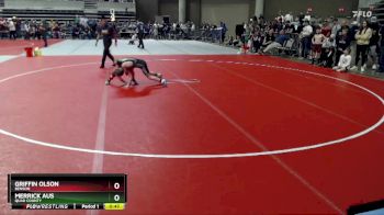 75 lbs 3rd Place Match - Griffin Olson, Benson vs Merrick Aus, Quad County