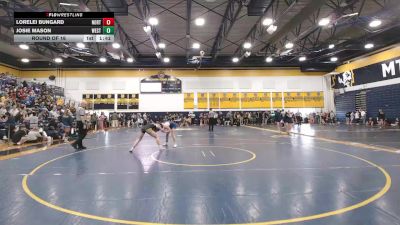 136 lbs Round Of 16 - Lorelei Bungard, North Allegheny vs Josie Mason, West Greene