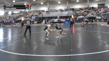 Girls 114 lbs Cons. Round 2 - Emma Arnold, Gallatin High School Girls vs Justine Su, Collierville High School Girls