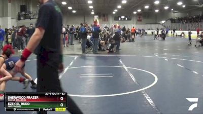 82 lbs Quarterfinal - Ezekiel Rudd, Mat Psychos vs Sherwood Frazer, Yale Jr Bulldogs