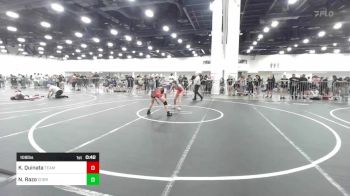 109 lbs Consi Of 8 #1 - Kiera Quinata, Team Aggression vs Naomi Razo, Cobra Kai