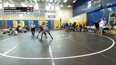 215 lbs Round 6 (8 Team) - Francisco Rosales, Eagles WC vs Riley Ramirez, Longwood WC