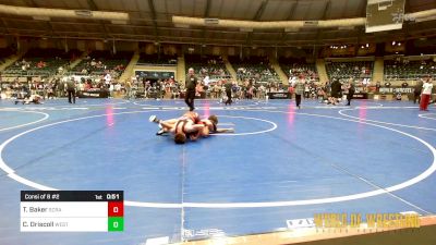 108 lbs Consi Of 8 #2 - Tommy Baker, Scrap Yard Training vs Cannon Driscoll, Westshore Wrestling Club