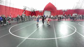 215 lbs Cons. Round 3 - Sawyer Van Horn, Ellsworth Wrestling vs Anthony Rickman, Weigh-in Club