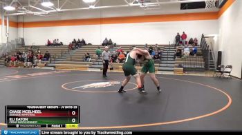 JV Boys-23 lbs Round 3 - Chase McElmeel, Dubuque Hempstead vs Eli Eaton, Cedar Rapids Kennedy