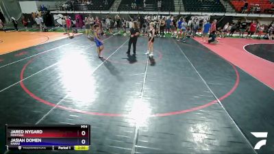 96 lbs Cons. Round 3 - Jared Nygard, Montana vs Jasiah Domen, Hawaii