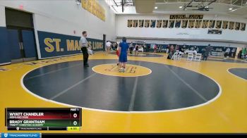 140 lbs Champ. Round 2 - Wyatt Chandler, Highland Park vs Brady Grantham, Trinity Christian Academy