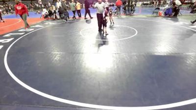 41 lbs Consi Of 8 #2 - Harley Hoffman, Tinton Falls Wrestling Club vs Leo Alojado, Red Nose