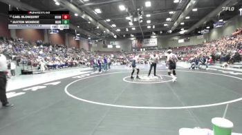 2A 150 lbs Cons. Round 3 - Cael Blonquist, North Summit vs Jaxton Monroe, Millard
