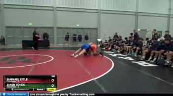 285 lbs Placement Matches (8 Team) - Jamikael Lytle, California vs Jaren Rohde, Wisconsin