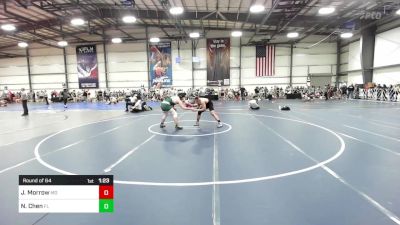 220 lbs Round Of 64 - Jamil Morrow, MD vs Nathan Chen, FL