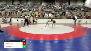 91 lbs Round Of 16 - Eli Hewitt, Level Up Wrestling Center vs Landon Bowers, Franklin County Youth Wrestling