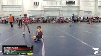 80 lbs Round 3 (6 Team) - Braden Haley, 84 Athletes vs Jamason Pearso, Glasgow WA