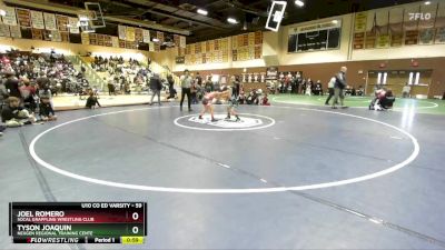 59 lbs Quarterfinal - Joel Romero, Socal Grappling Wrestling Club vs Tyson Joaquin, NexGen Regional Training Cente