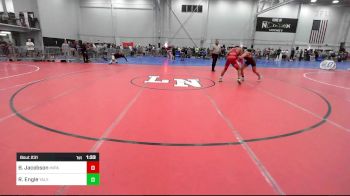 160 lbs Quarterfinal - Blake Jacobson, Impact vs Ryan Engle, Yale Street