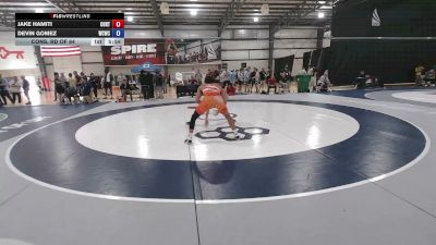 61 kg Cons. Rd Of 64 - Jake Hamiti, Cowboy RTC vs Devin Gomez, Western Colorado Wrestling Club
