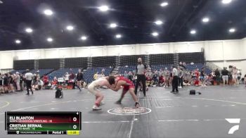 167 lbs Finals (8 Team) - Cristian Bernal, Palmetto White vs Eli Blanton, North Henderson Wrestling