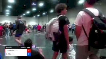 132 lbs Semifinal - Christian Fretwell, Lake Gibson High School Wrestling vs Xavier Albo, Tampa Bay Tiger Wrestling