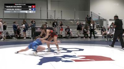 Cons. Semis - Marlee Solomon, Team Thunder Wrestling Club vs Angelina Borelli, Dethrone Wrestling Club