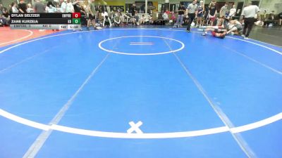 108 lbs Rr Rnd 2 - Dylan Seltzer, Empire Gold - HSC vs Zane Kurzeja, Kraken Blue - HSC