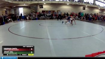 83 lbs Champ. Round 2 - Maximus Cantu, Region Wrestling Academy vs Grant Gill, Falcon Wrestling Club