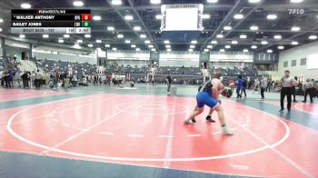 197 lbs Champ. Round 1 - Walker Anthony, Brewton-Parker (GA) vs Bailey Jones, Lindsey Wilson (Ky.)