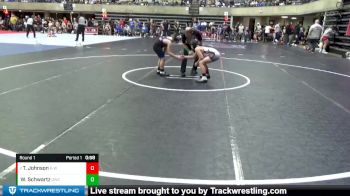 105 lbs Round 1 - Trevin Johnson, K-W vs Weston Schwartz, Outlaw Wrestling Club