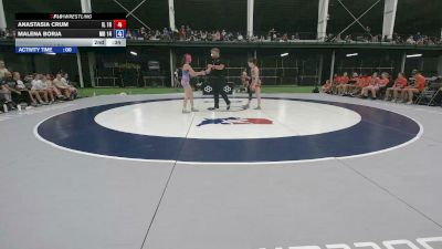 95 lbs McKenzie Steinke, Illinois vs Ariel Humphreys, Missouri