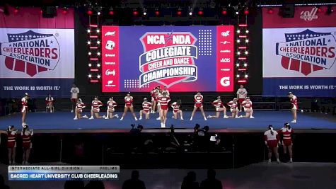 Sacred Heart University Club Cheerleading [2026 Intermediate All-Girl Division I Prelims] 2026 NCA & NDA College National Championship