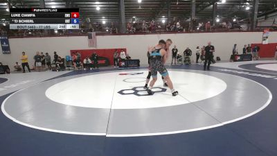 97 lbs Semis - Soren Herzog, Air Force Regional Training Center vs Christopher Murphy, South Side Wrestling Club