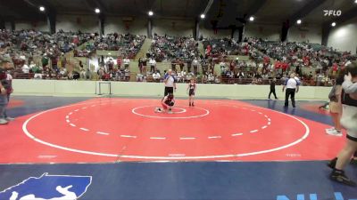 84 lbs Round Of 16 - Jaxon Hughes, Backyard Brawlers Wrestling Club vs Brody Heath, Viking Youth Wrestling