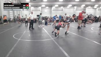 98 lbs Round 2 (10 Team) - Lottie Durant, Team Shutt vs Sebastian Cantarero, Savage WA White