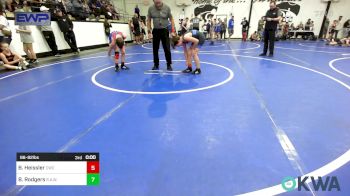 86-92 lbs Consi Of 4 - Dillon Myers, Sperry Wrestling Club vs Wyatt Edmonds, Caney Valley Wrestling