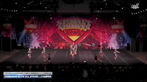 Airborne Elite All Stars - J Hawks [2026 L1 Junior - D2 - Small Day 2] 2026 Spirit Sports Myrtle Beach Nationals