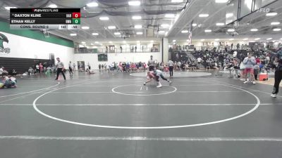 132 lbs Cons. Round 6 - Ethan Kelly, Hooligan Wrestling Academy vs Daxton Kline, Har-Ber