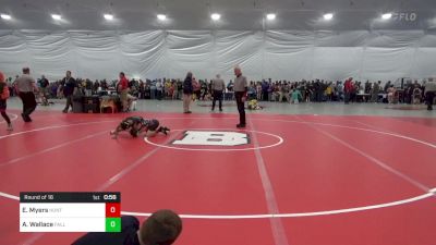 78 lbs Round Of 16 - Emmit Myers, Huntingdon vs Aiden Wallace, Falling Waters