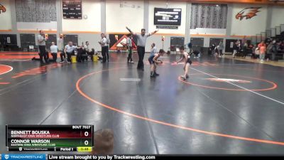 PW-11 lbs 5th Place Match - Bennett Bouska, Northeast Iowa Wrestling Club vs Connor Warson, Eastern Iowa Wrestling Club