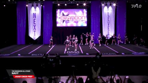 The Brandon All-stars - Navy [2025 USASF Cheer-Prep] 2025 Next Level Nationals