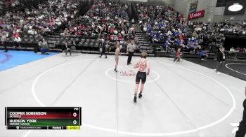 113 lbs Champ. Round 1 - Hudson York, Corner Canyon vs Cooper Sorenson, Skyridge