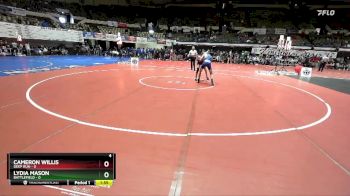 106 lbs Quarters & Wb (16 Team) - Cameron Willis, Deep Run vs Lydia Mason, Battlefield